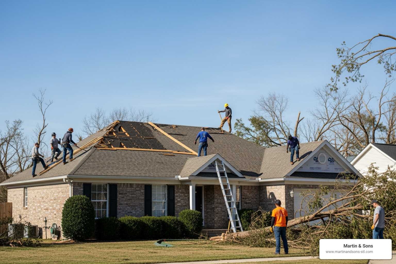 storm damage restoration near me