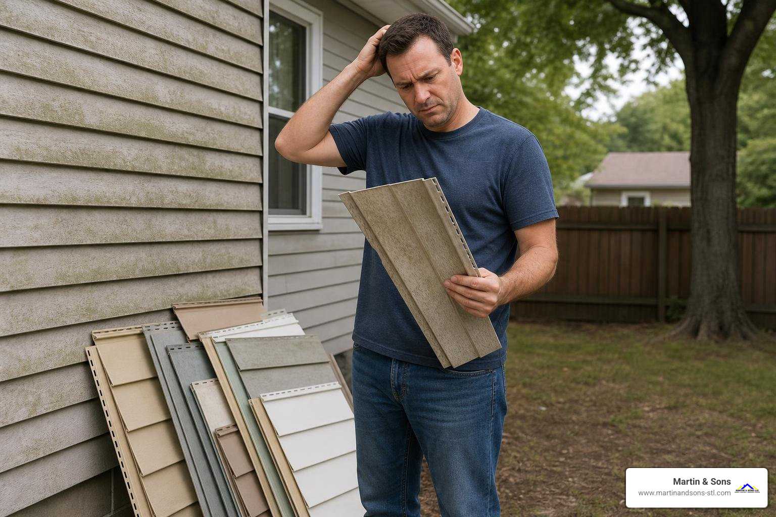 vinyl siding discontinued product help